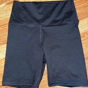 Black American eagle biker shorts